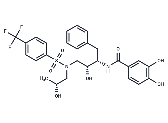 化合物 HIV-1 protease-IN-5,HIV-1 protease-IN-5