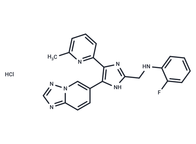 化合物 Vactosertib Hydrochloride,Vactosertib Hydrochloride