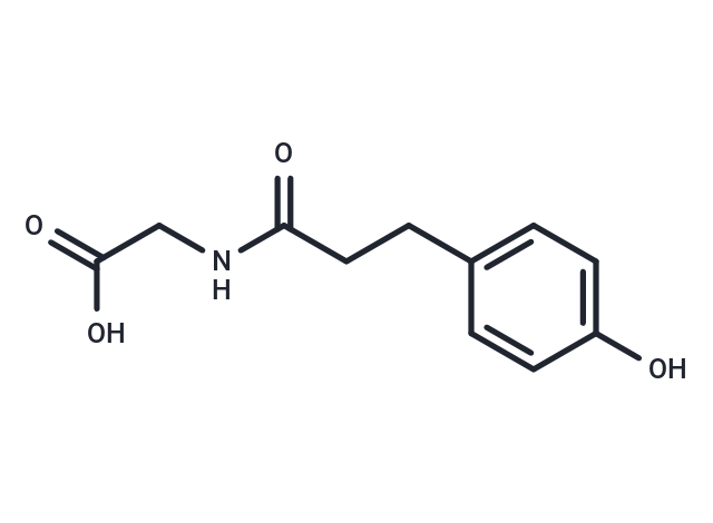 化合物 4-Hydroxyphenylpropionylglycine,4-Hydroxyphenylpropionylglycine