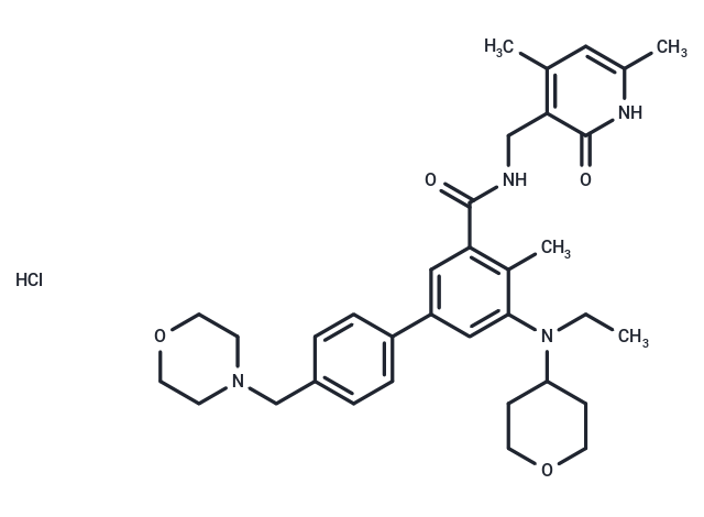 化合物 Tazemetostat HCl,Tazemetostat HCl