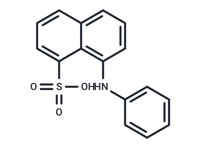 化合物 8-Anilino-1-naphthalenesulfonic acid,8-Anilino-1-naphthalenesulfonic acid