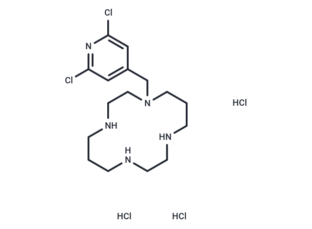 化合物 AMD-3451 trihydrochloride,AMD-3451 trihydrochloride