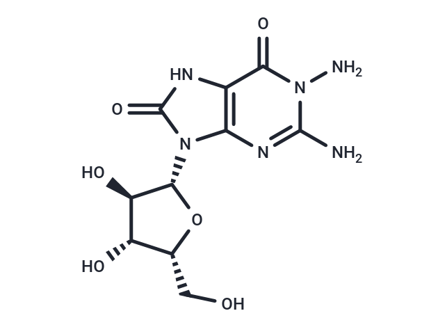 化合物 1-Amino-7,8-dihydro-8-oxo-9-(b-D-xylofuranosyl) ? guanine,1-Amino-7,8-dihydro-8-oxo-9-(b-D-xylofuranosyl) ? guanine