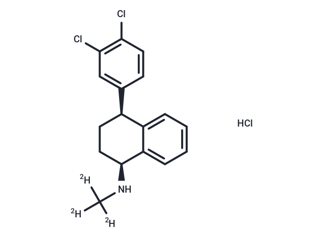 (±)-舍曲林-d3鹽酸鹽,Sertraline-d3 Hydrochloride