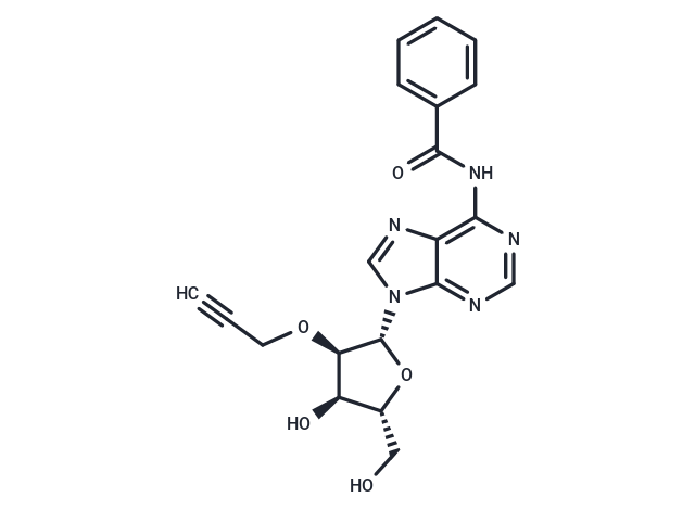 化合物 N6-Benzoyl-2’-O-(2-propyn-1-yl)adenosine,N6-Benzoyl-2’-O-(2-propyn-1-yl)adenosine