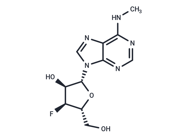 化合物 3’-Deoxy-3’-fluoro-N6-methyladenosine,3’-Deoxy-3’-fluoro-N6-methyladenosine