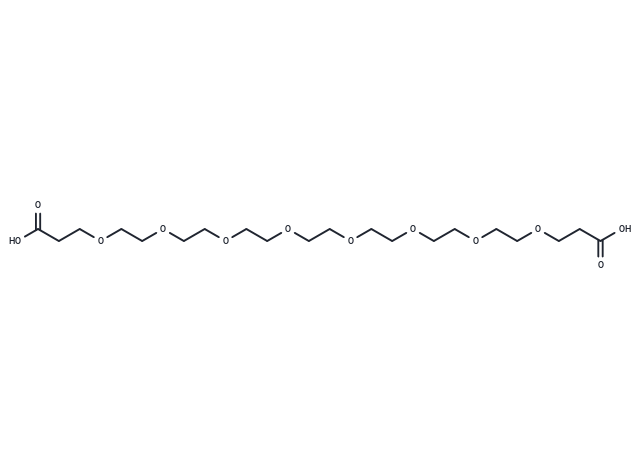 化合物 Bis-PEG8-acid,Bis-PEG8-acid