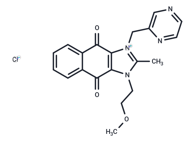 化合物 YM-155 hydrochloride,YM-155 hydrochloride