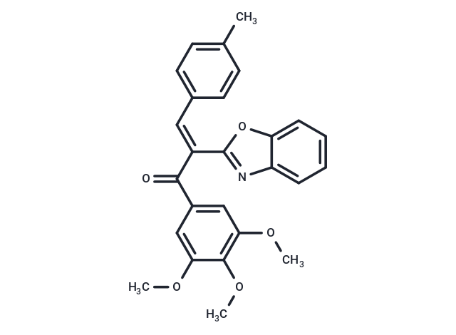 化合物 Tubulin polymerization-IN-17,Tubulin polymerization-IN-17