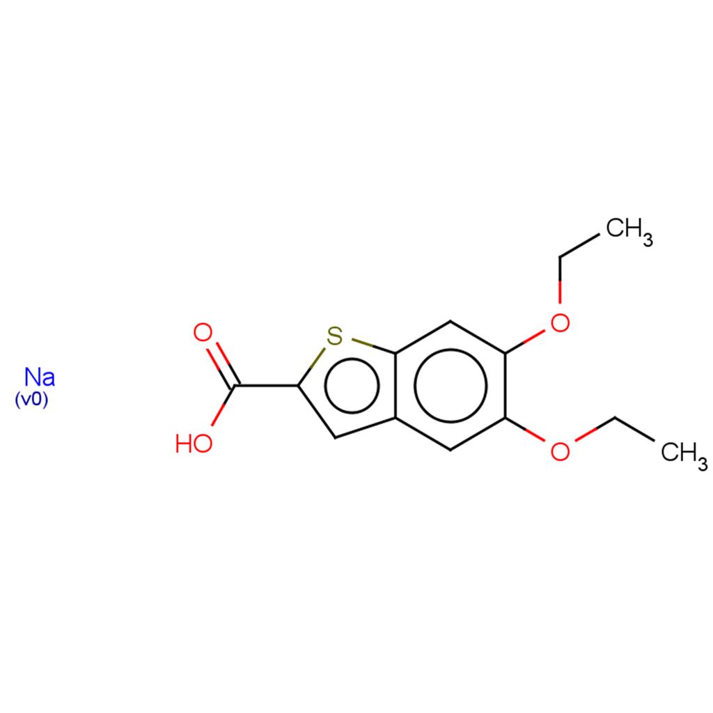 化合物 Tibenelast sodium,Tibenelast sodium