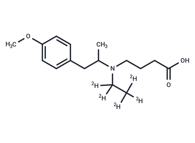 化合物 Mebeverine?Acid-d5,Mebeverine?Acid-d5