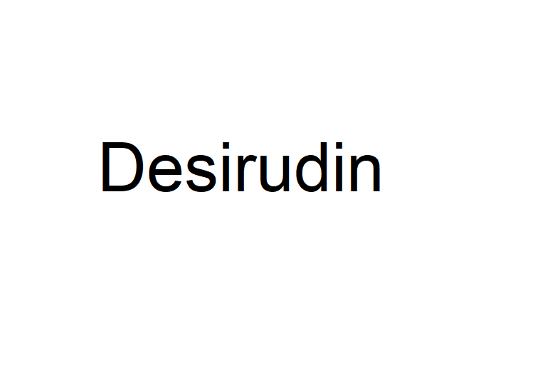 化合物 Desirudin,Desirudin