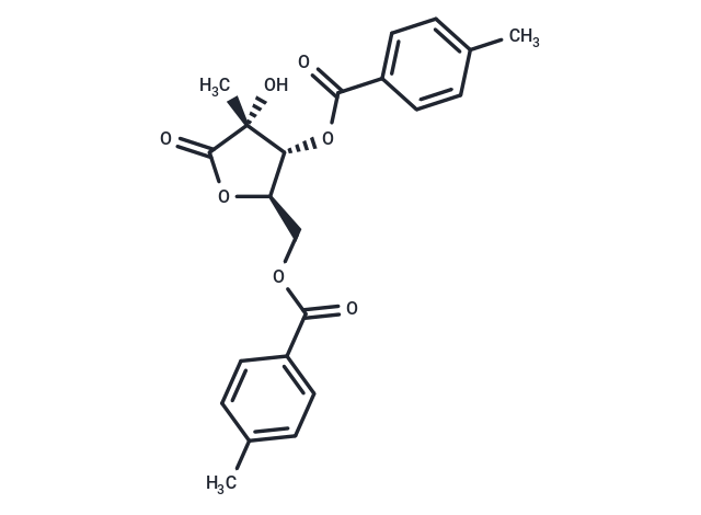 化合物 3,5-Bis-O-(4-methylbenzoyl)-2-C-methyl-D-ribonic acid gama-lactone,3,5-Bis-O-(4-methylbenzoyl)-2-C-methyl-D-ribonic acid gama-lactone