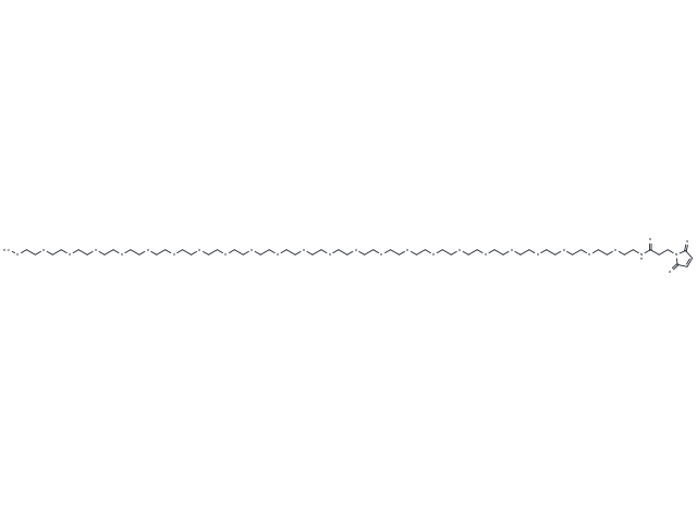 化合物 m-PEG24-Mal,m-PEG24-Mal