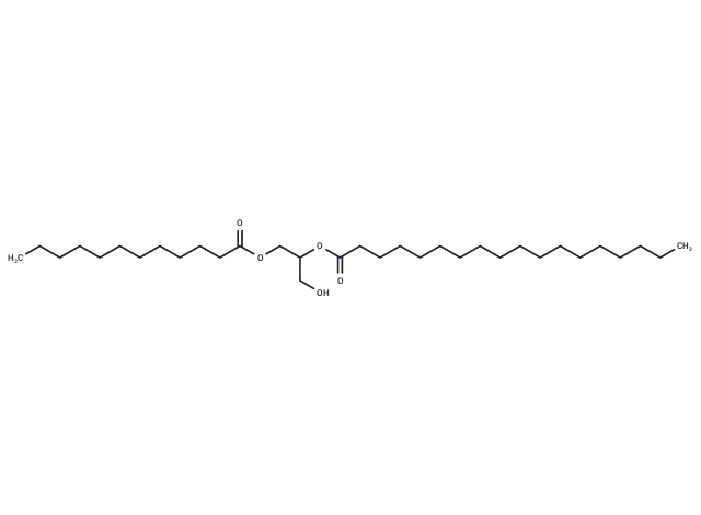 化合物 1-Lauroyl-2-Stearoyl-rac-glycerol,1-Lauroyl-2-Stearoyl-rac-glycerol