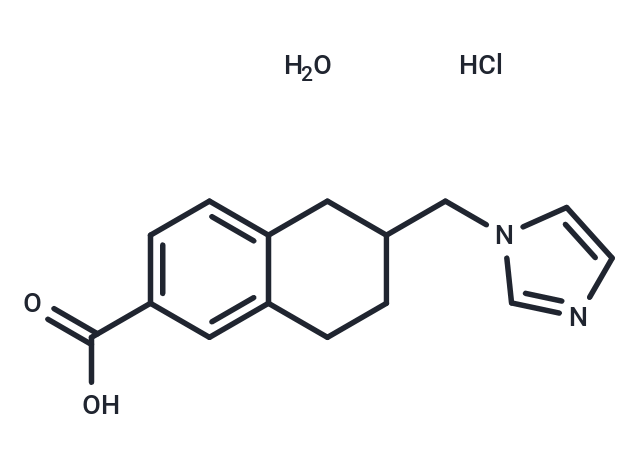 化合物 Nafagrel hydrochloride hemihydrate,Nafagrel hydrochloride hemihydrate