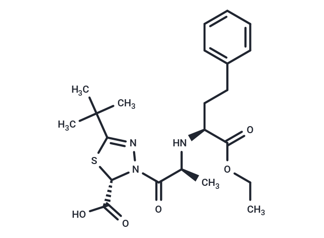 化合物 Utibapril,Utibapril