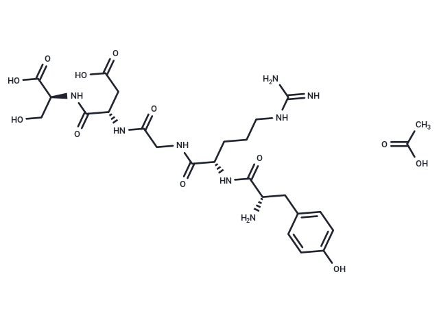 化合物YRGDS Fibronectin Fragment acetate,YRGDS Fibronectin Fragment acetate