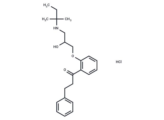 化合物 Diprafenone HCl,Diprafenone HCl