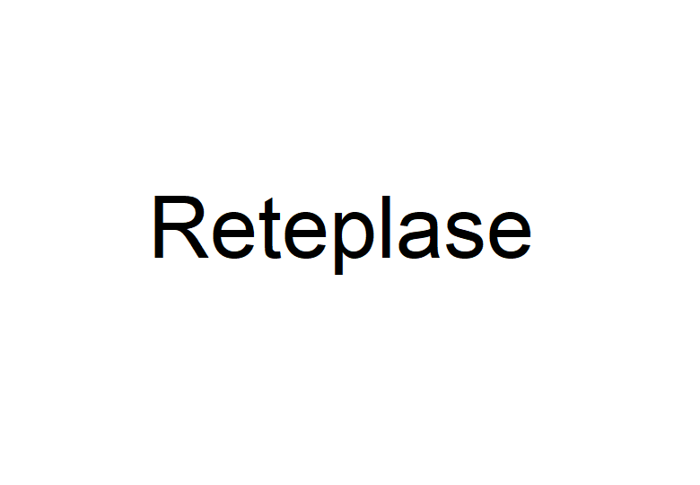 化合物 Reteplase,Reteplase