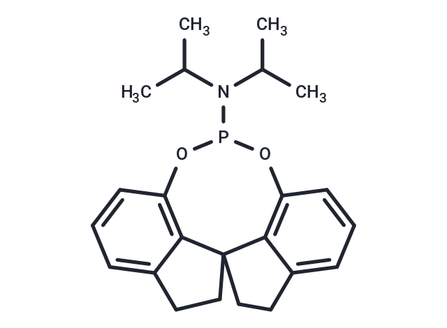 化合物 (11aR)-N,N-Diisopropyl-4,5,6,7-tetrahydrodiindeno[7,1-de:1',7'-fg][1,3,2]dioxaphosphocin-12-amine,(11aR)-N,N-Diisopropyl-4,5,6,7-tetrahydrodiindeno[7,1-de:1',7'-fg][1,3,2]dioxaphosphocin-12-amine