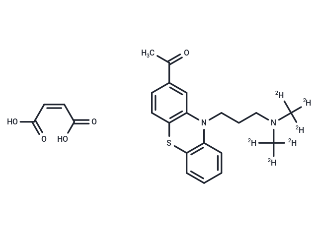 馬來(lái)酸乙酰丙嗪-d6,Acepromazine-d6 maleate