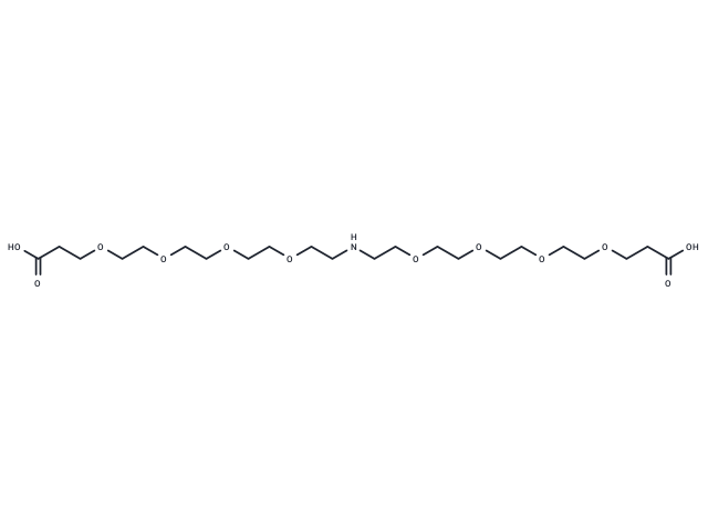 化合物 NH-bis(PEG4-acid),NH-bis(PEG4-acid)