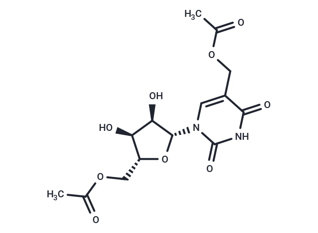 化合物 5’-O-Acetyl-5-acetyloxymethyluridine,5’-O-Acetyl-5-acetyloxymethyluridine