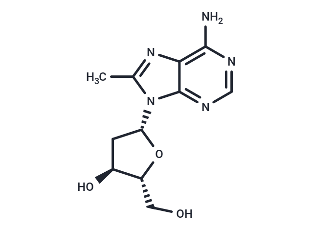 化合物 8-Methyl-2’-deoxyadenosine,8-Methyl-2’-deoxyadenosine