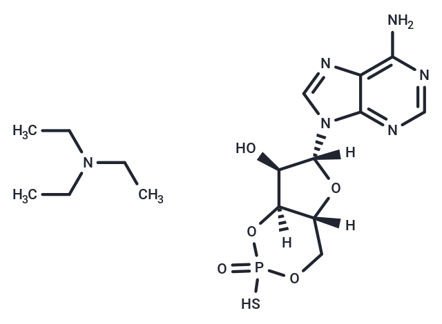 化合物 Rp-cAMPS triethylammonium salt,Rp-cAMPS triethylammonium salt