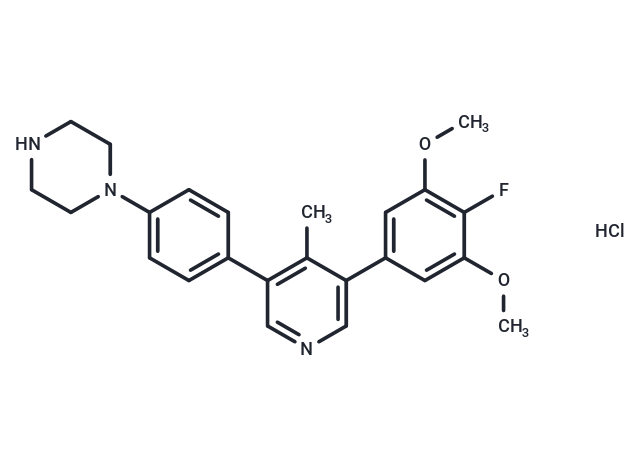 化合物 M4K2163 dihydrochloride,M4K2163 dihydrochloride