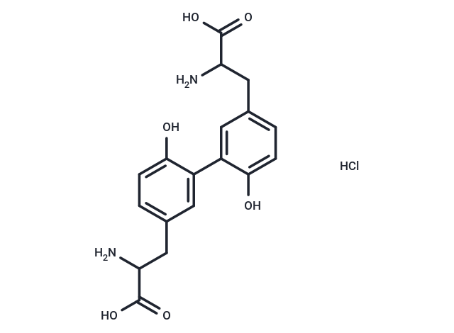 化合物 Dityrosine hydrochloride,Dityrosine hydrochloride