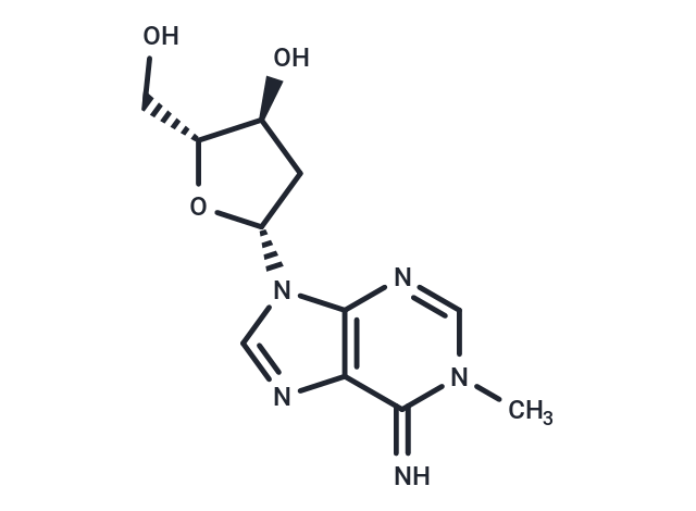 化合物 N1-Methyl-2’-deoxyadenosine,N1-Methyl-2’-deoxyadenosine