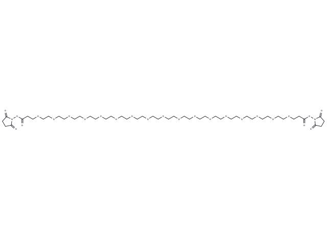 化合物 Bis-PEG17-NHS ester,Bis-PEG17-NHS ester