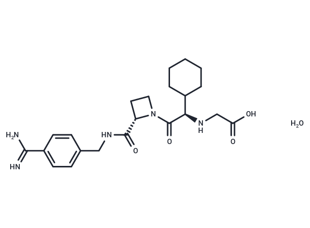 化合物 Melagatran monohydrate,Melagatran monohydrate