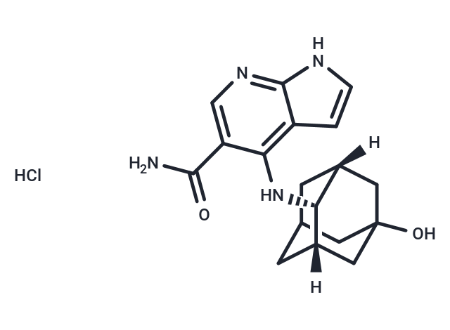 化合物 Peficitinib hydrochloride,Peficitinib hydrochloride