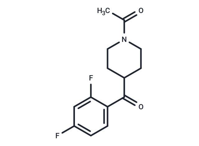 化合物 1-(4-(2,4-Difluorobenzoyl)piperidin-1-yl)ethanone,1-(4-(2,4-Difluorobenzoyl)piperidin-1-yl)ethanone