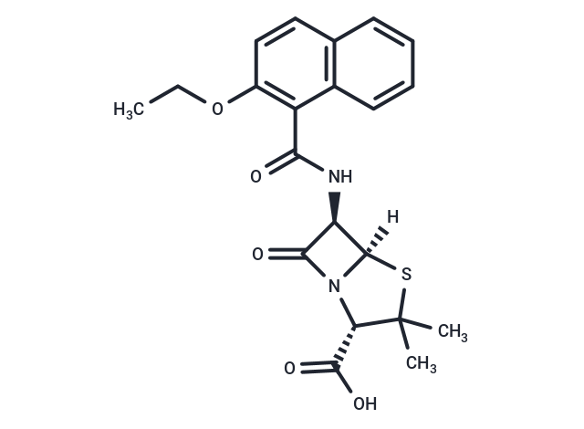 化合物 Nafcillin,Nafcillin