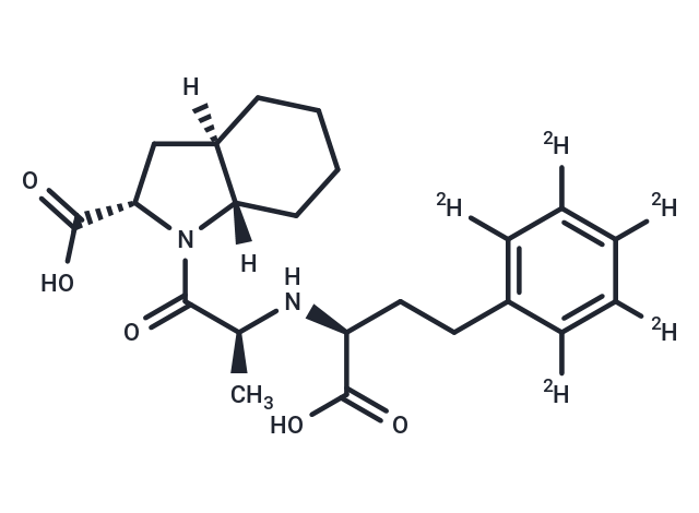 化合物 Trandolaprilate D5,Trandolaprilate D5