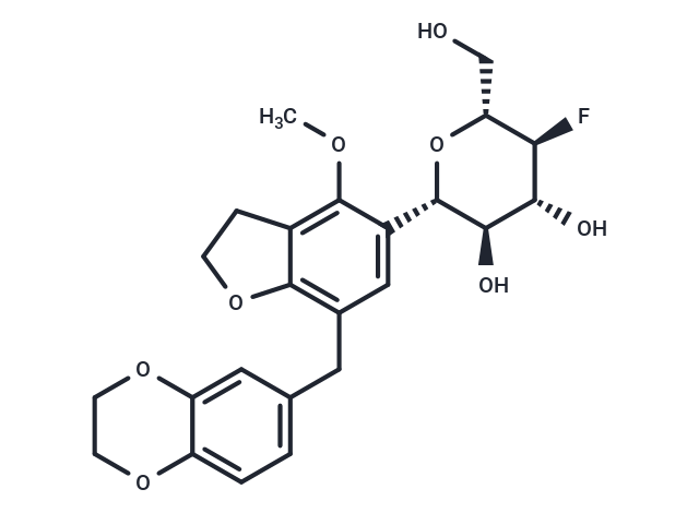 化合物 SGLT inhibitor-1,SGLT inhibitor-1