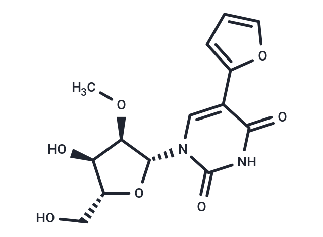 化合物 5-Furan-2-yl-2'-O-methyl uridine,5-Furan-2-yl-2'-O-methyl uridine