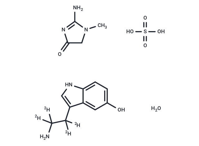 5-羥色胺-d4肌酸酐硫酸鹽復(fù)合物H2O,α,α,β,β-d4-Serotonin-Creatinine Sulfate Complex H2O