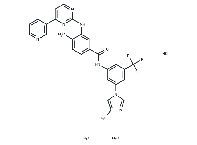 化合物 Nilotinib hydrochloride dihydrate,Nilotinib hydrochloride dihydrate