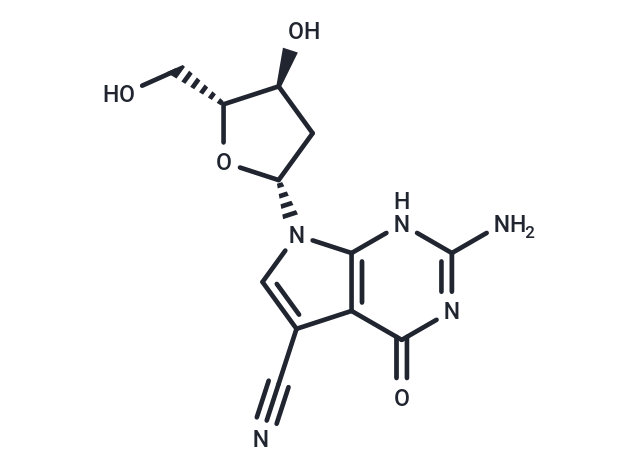 化合物 7-Cyano-7-deaza-2’-deoxy ?guanosine,7-Cyano-7-deaza-2’-deoxy ?guanosine