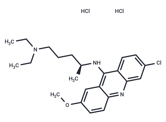 化合物 d-Atabrine dihydrochloride,d-Atabrine dihydrochloride