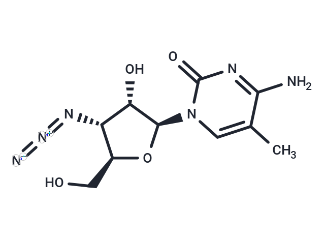 化合物 3’-Azido-3’-deoxy-5-methyl-beta-L-cytidine,3’-Azido-3’-deoxy-5-methyl-beta-L-cytidine