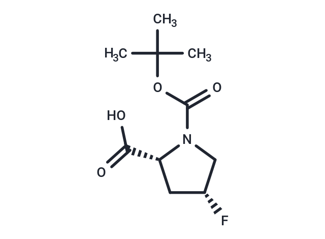 化合物 (2R,4R)-1-(tert-Butoxycarbonyl)-4-fluoropyrrolidine-2-carboxylic acid,(2R,4R)-1-(tert-Butoxycarbonyl)-4-fluoropyrrolidine-2-carboxylic acid