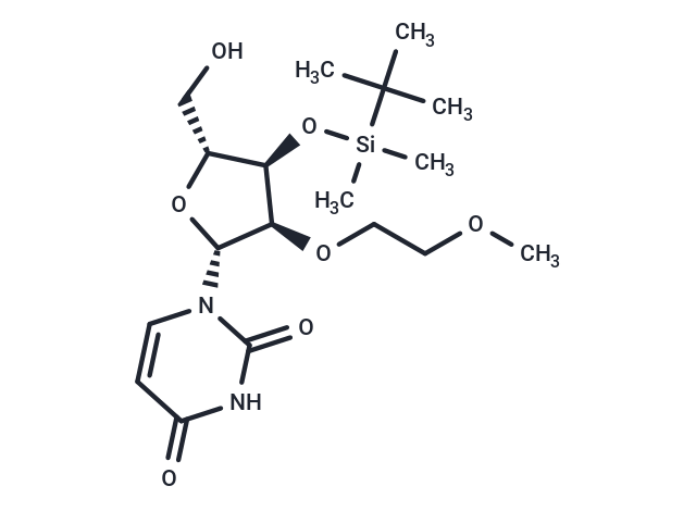 化合物 3’-O-(t-Butyldimethylsilyl)-2’-O-(2-methoxyethyl) uridine,3’-O-(t-Butyldimethylsilyl)-2’-O-(2-methoxyethyl) uridine