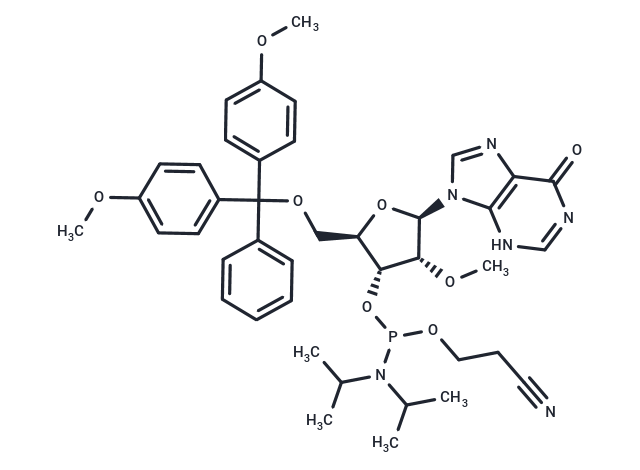 化合物 5’-O-(4,4-Dimethoxytrityl)-2’-O-methyl ? inosine-3’-CED phosphoramidite,2'-O-Methyl-5'-O-dmt-inosine-3'-CE-phosphoramidite