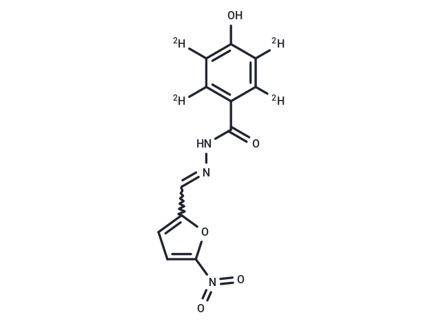 化合物 Nifuroxazide-d4,Nifuroxazide-d4